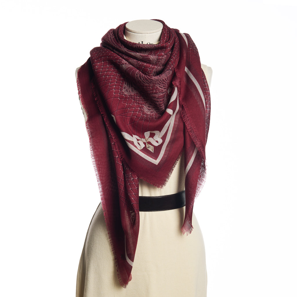 AMOR FATI Butterflies (Burgundy)