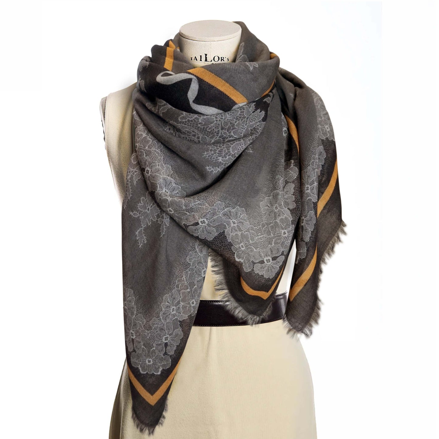 AMOR FATI PIZZO CASHMERE & SETA (Tortora)