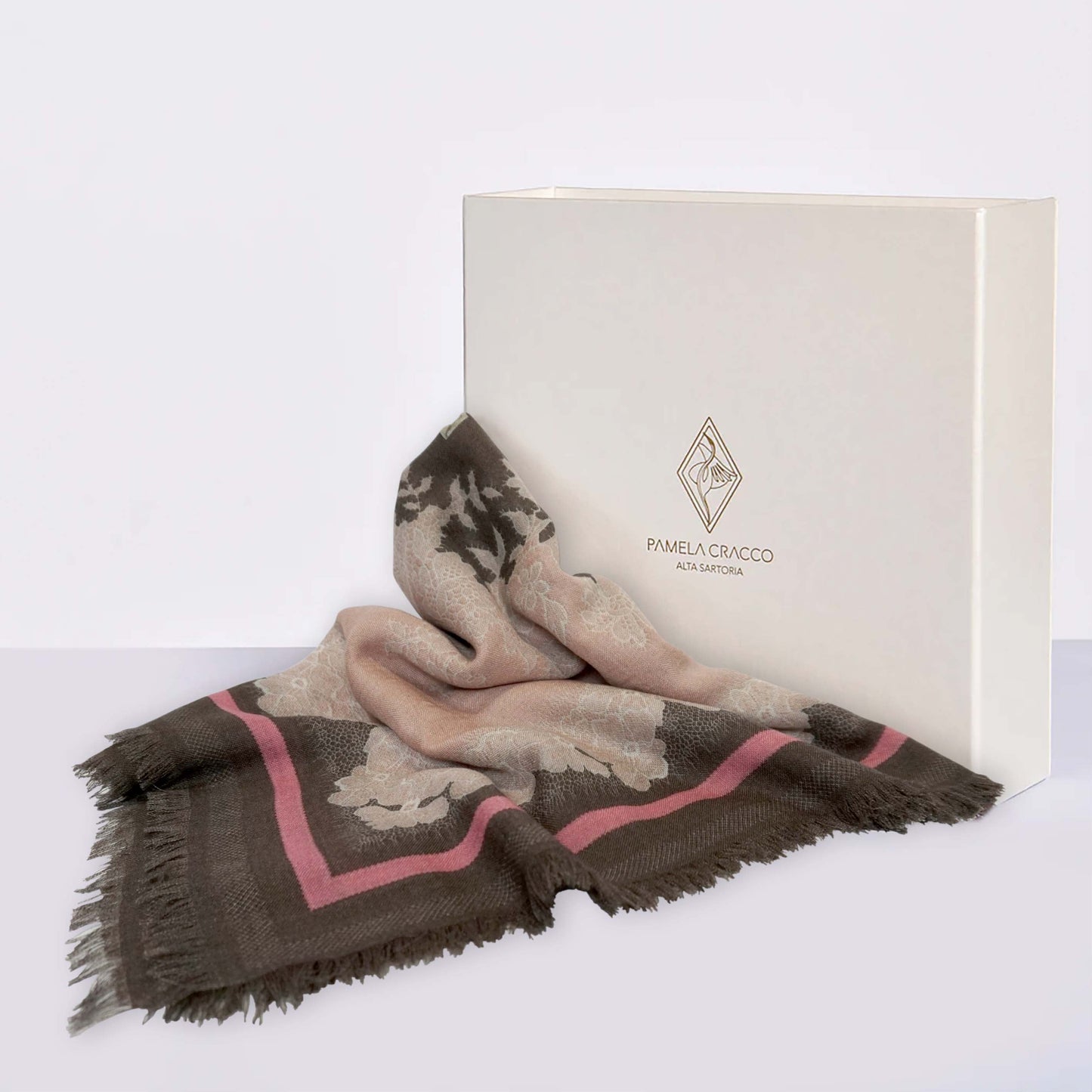 AMOR FATI PIZZO CASHMERE & SETA (Cipria)