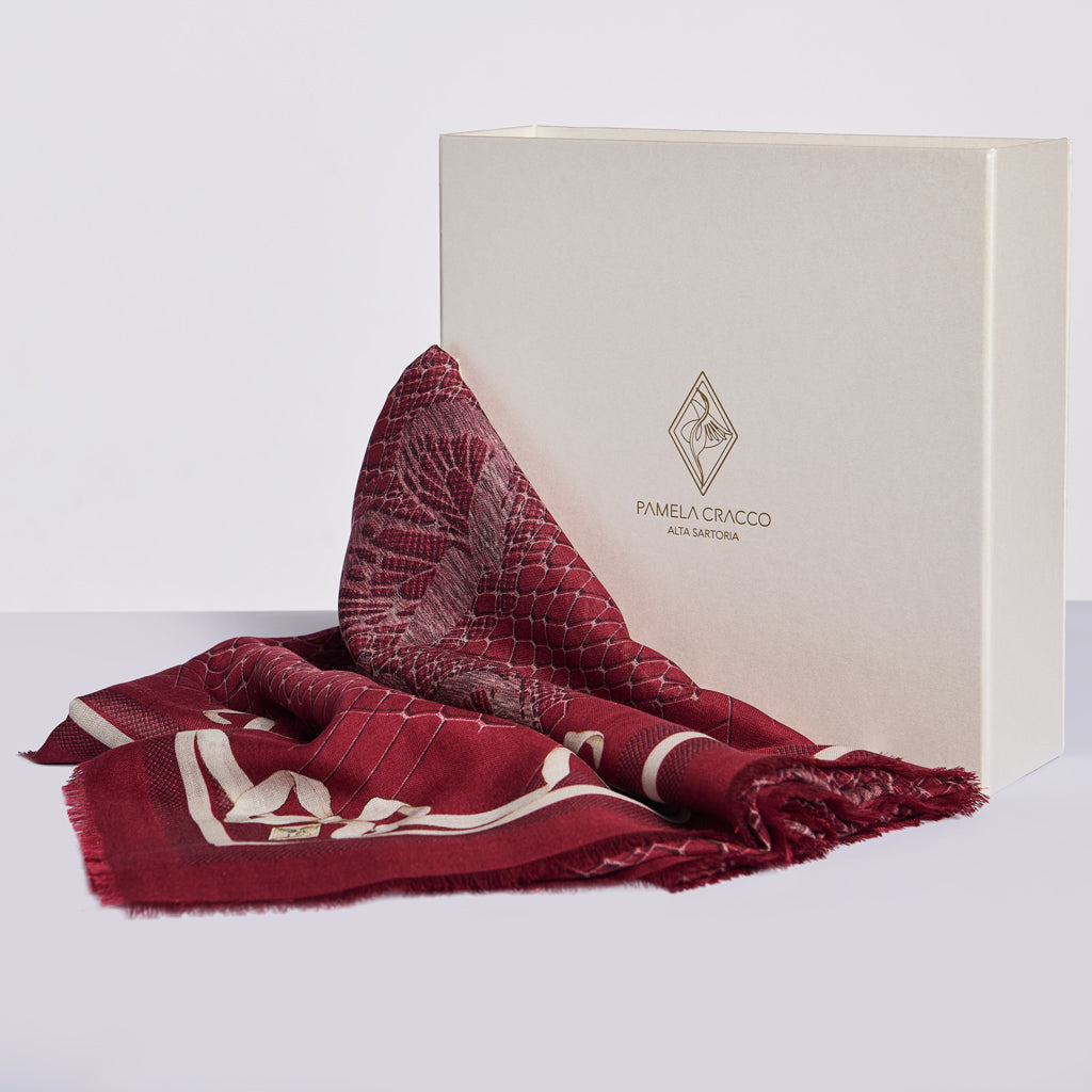 AMOR FATI Butterflies (Burgundy)