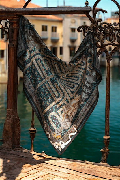 VENEZIA - Italian Silk Scarf Limited Edition · Made in Italy
